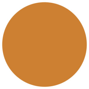 Circle bronze solid