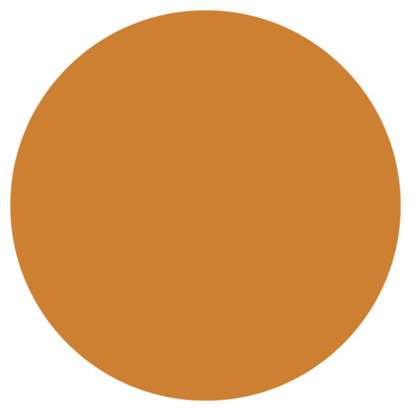 Circle bronze solid