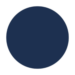 Circle in classic solid style