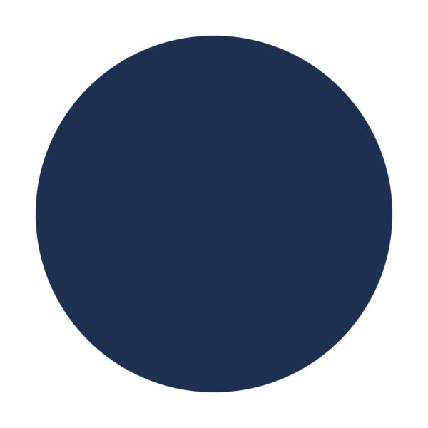 Circle in classic solid style